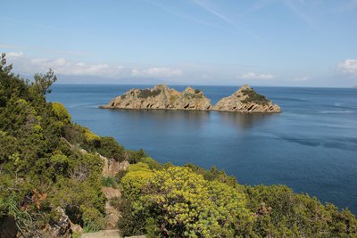 Ilot du Rascas vu du Sentier des Plantes